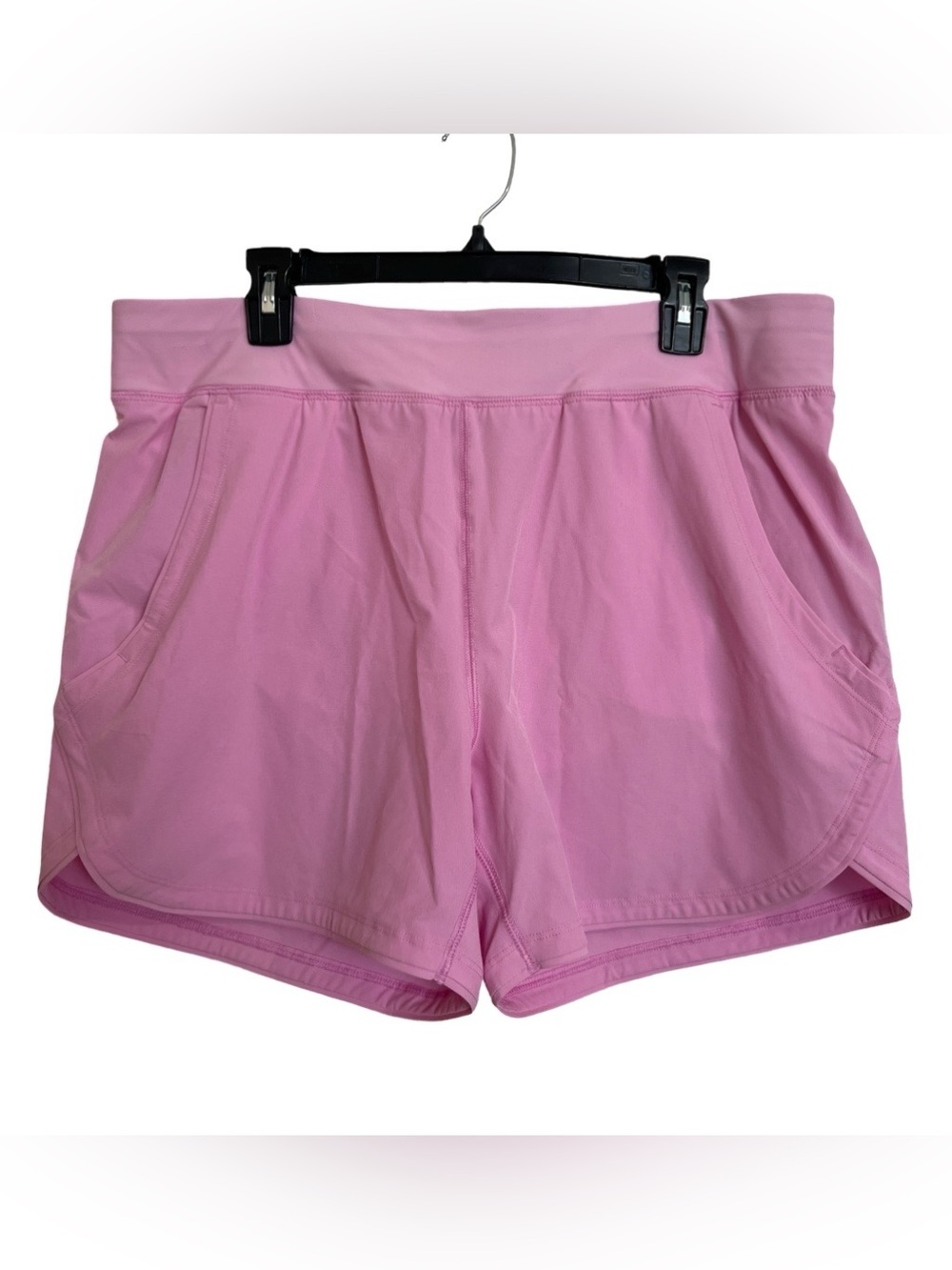 Lands End Wild Blossom Pink Quick Dry 5” Inseam Lined Board Swim Shorts  SZ 18W